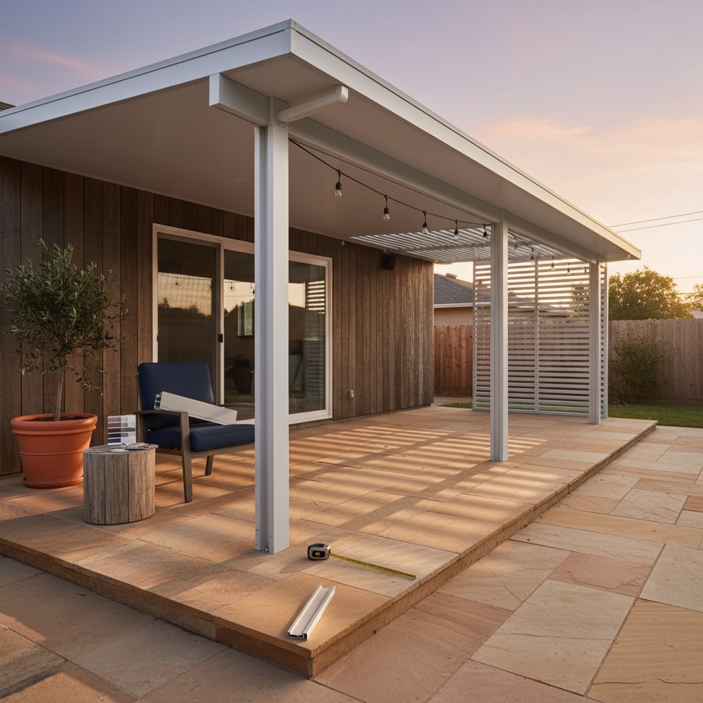 Solid Roof or Lattice for a West-Facing SoCal Slab? The Honest Tradeoff
