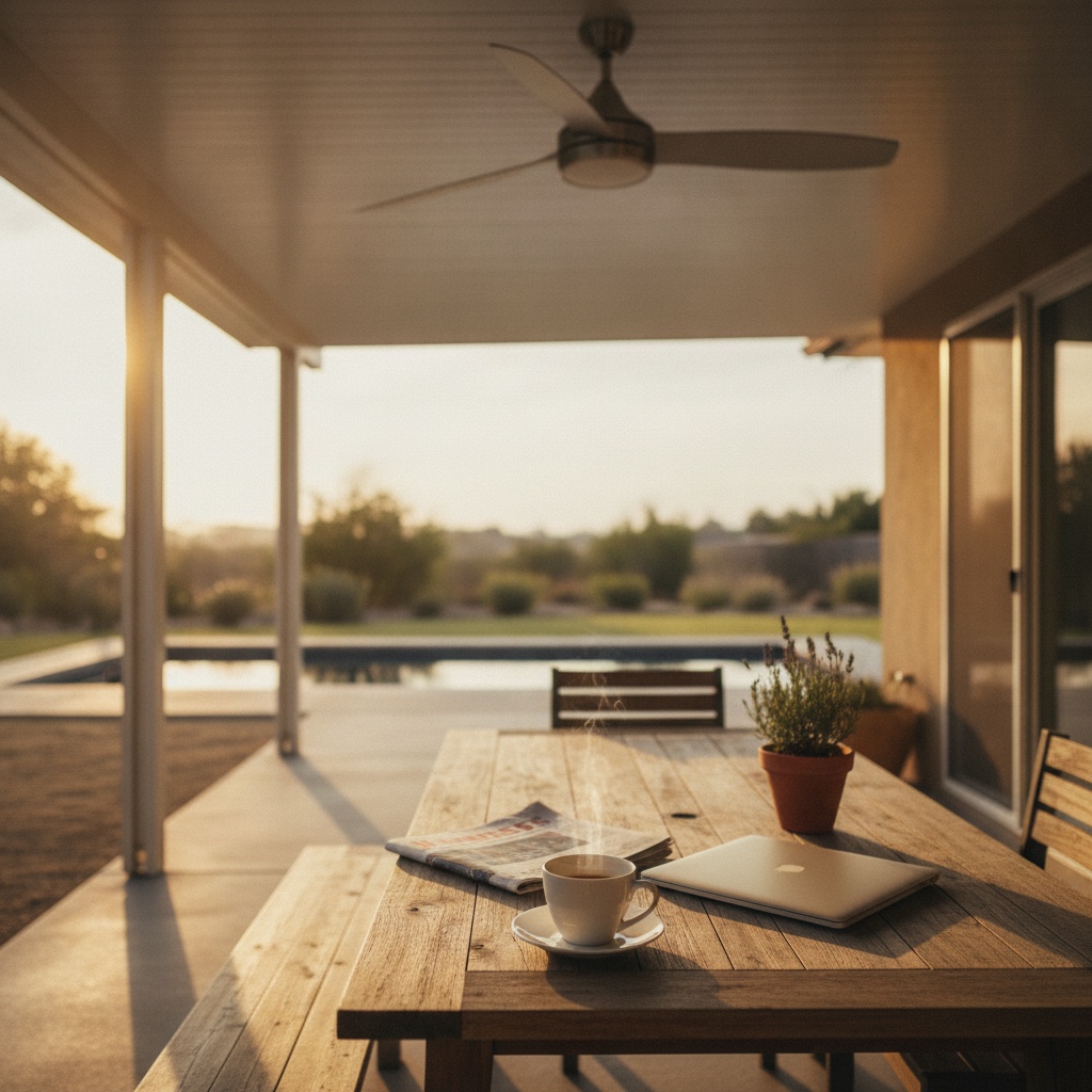 Turn a Hot SoCal Slab Into a Work-From-Home Morning Patio featured image