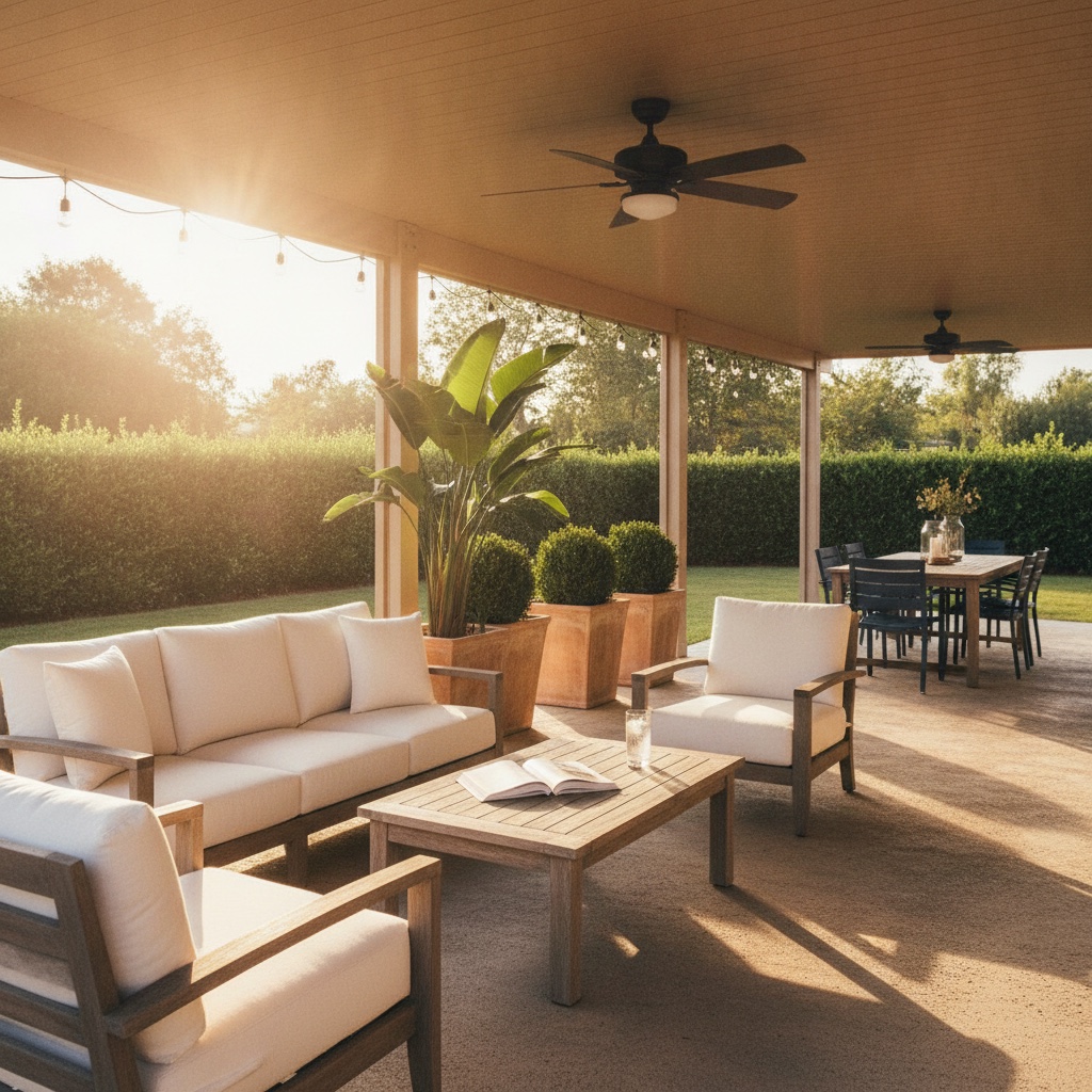 Two-Zone Patio Cover: Dining and Lounge Under One Roof featured image