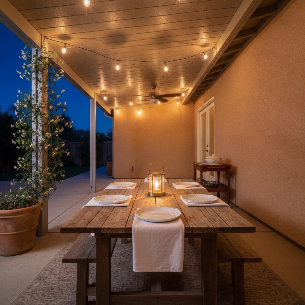 A Sunday Dinner Patio for Six: Sizing the Cover and Table featured image