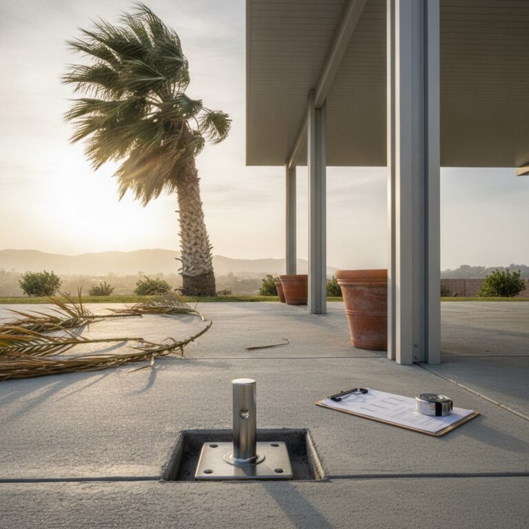Santa Ana Season Is Coming: Anchor Your Patio Cover Now featured image