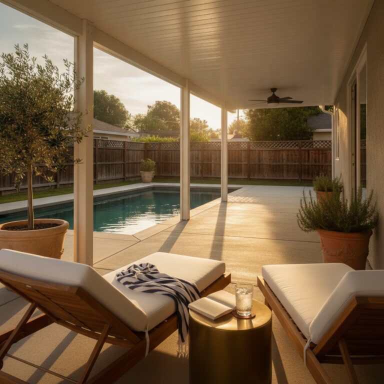 Yorba Linda Pool Decks: What a Patio Cover Really Changes featured image