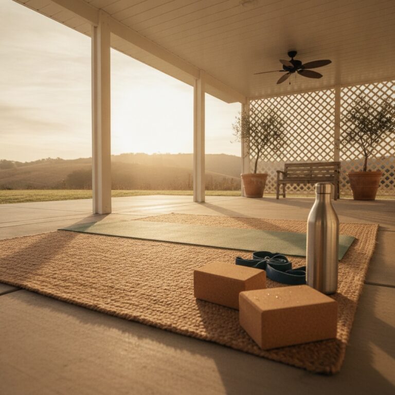 The Fall Yoga Corner: A Patio Cover Built for 6:30 a.m. featured image